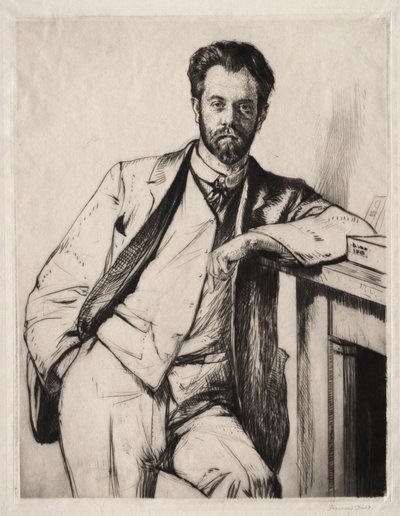 Charles Holden av Francis Dodd