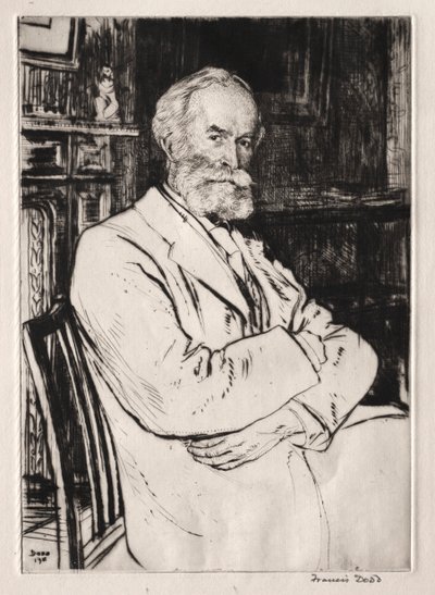 Charles Paley Scott av Francis Dodd