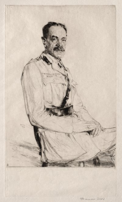 Generalmajor Sir John Edward Cooper av Francis Dodd