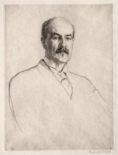 Professor Oliver Elton av Francis Dodd