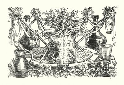 Merrie England: Herren av vanstyre (litografi) av Francis Donkin Bedford