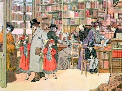 Bokhandeln, 1899 av Francis Donkin Bedford