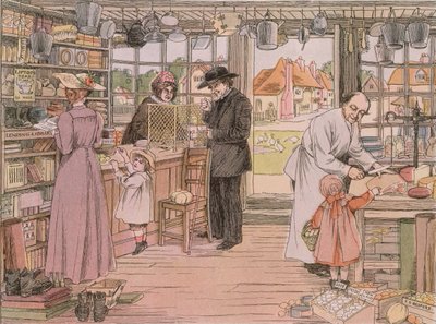 The General Store, från "The Book of Shops av Francis Donkin Bedford