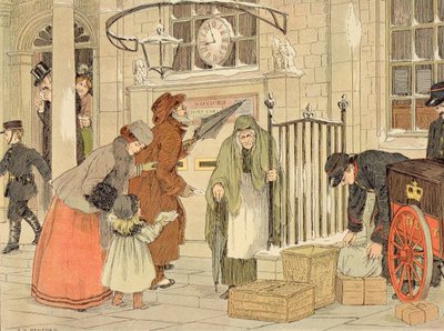 Postkontoret, från "Butiksboken av Francis Donkin Bedford