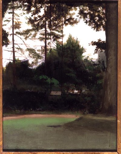 A Corner of the Garden, ca 1890 (olja på duk) av Francis Foster