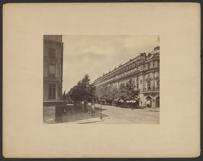 Boulevard des Capucines, hörnet av Rue Louis le Grand, Paris av Francis Frith