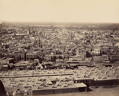 Kairo från citadellet. Andra vyn av Francis Frith