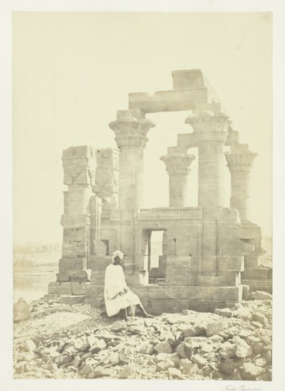 Tidig morgon på Wady Kardassy, Nubia av Francis Frith