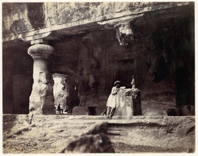 Elephanta från Water Cave, Coombe Martin Bay, Watermouth av Francis Frith