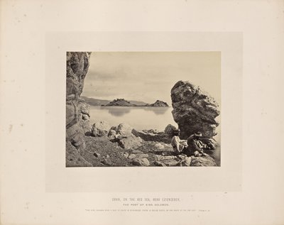 Graia, vid Röda havet, nära Eziongeber av Francis Frith