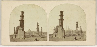 Mameluckernas gravar, Kairo, Egypten av Francis Frith