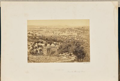 Jerusalem, från Olivberget av Francis Frith