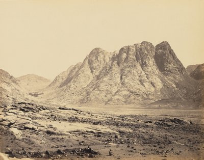 Berget Horeb, Sinai av Francis Frith