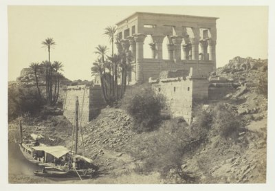 Pharoahs säng, ön Philæ av Francis Frith