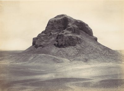 Pyramid vid Dahshûr, ca. 1857. av Francis Frith