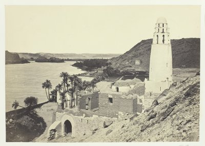 Förstörd moské nära Philæ, 1857. av Francis Frith