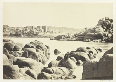 The Approach to Philæ, 1857. av Francis Frith