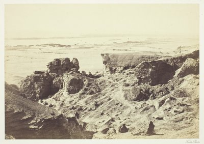 Nilen från stenbrotten i Joura, 185862. av Francis Frith
