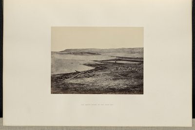 Döda havets norra strand av Francis Frith