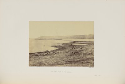 Döda havets norra strand av Francis Frith