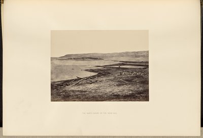 Döda havets norra strand av Francis Frith