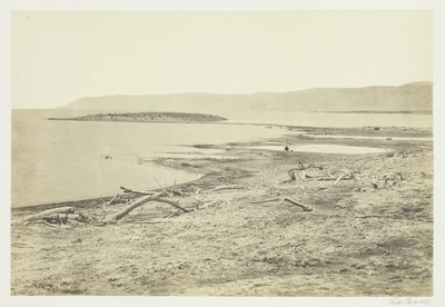 Döda havets norra strand av Francis Frith