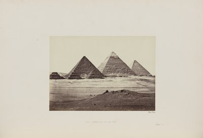 Pyramiderna i Giza av Francis Frith