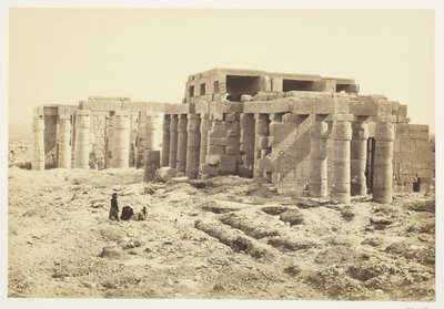 Rameseum, 185862. av Francis Frith