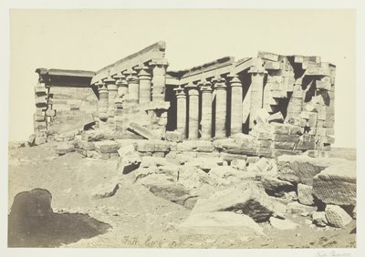 Maharakas tempel, Nubien av Francis Frith
