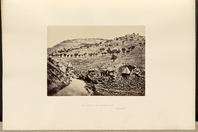 Josafats dal, Jerusalem av Francis Frith