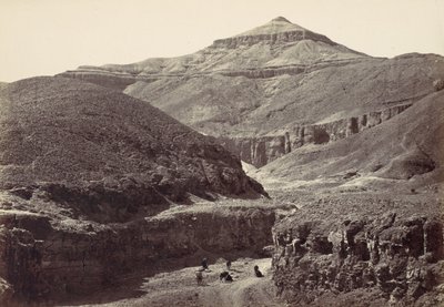 Valley of the Tombs of the Kings, Thebe, 1857. av Francis Frith