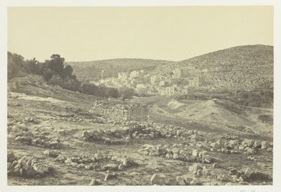 Utsikt över Hebron av Francis Frith