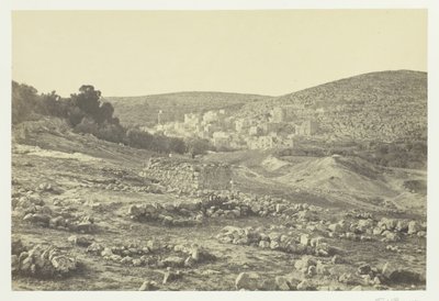 Utsikt över Hebron, 1857. av Francis Frith