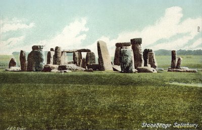 Stonehenge, Wiltshire (färgfoto) av Francis G. O. Stuart