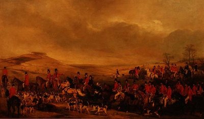 Melton Hunt ska rita Rams lock av Francis Grant