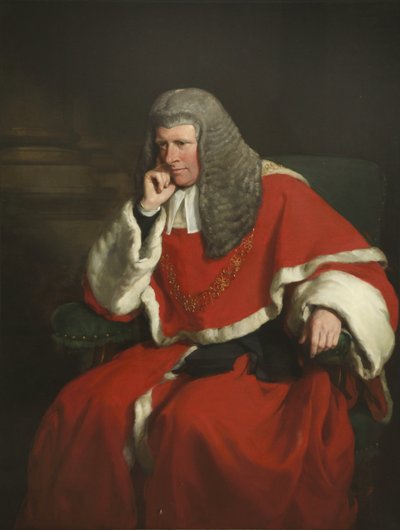 Sir William Erle, Lord Chief Justice av Francis Grant