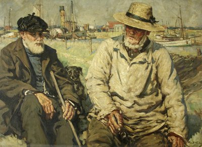 Tales of the Sea (olja på duk) av Francis Henry Newbery