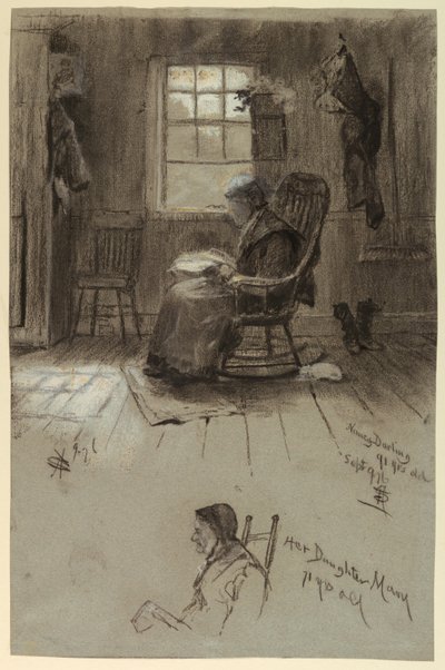 Porträtt av Nancy Darling av Francis Hopkinson Smith