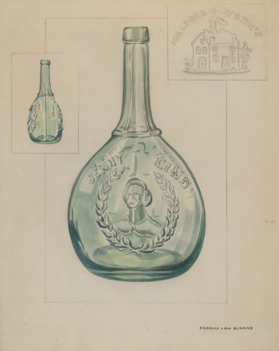 Flaska av Francis Law Durand