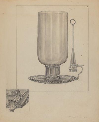 Ljusstake av Francis Law Durand