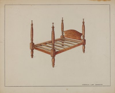 Docksäng av Francis Law Durand