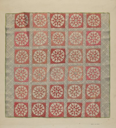 Quilt (Crib Quilt) av Francis Law Durand