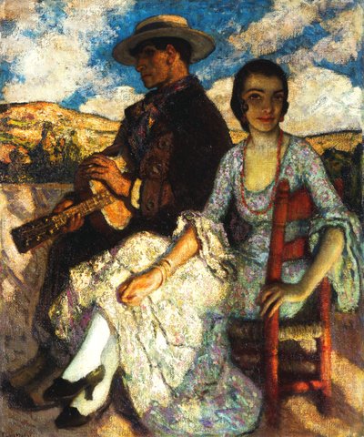 Juan och Juanita av Francis Luis Mora