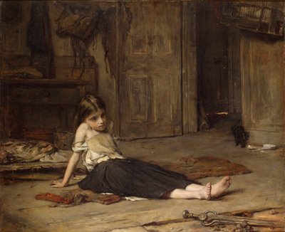 Ansikten i elden, 1867 av Francis Montague Holl