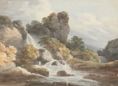 Vattenfall av Francis Nicholson