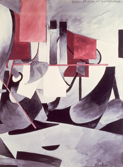Ballerina på ett oceangående fartyg av Francis Picabia