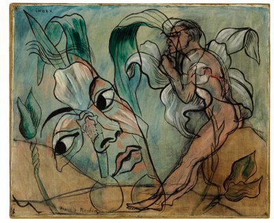 Index, ca 1935 (olja på duk) av Francis Picabia