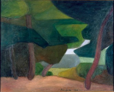 Landskap Cassis av Francis Picabia