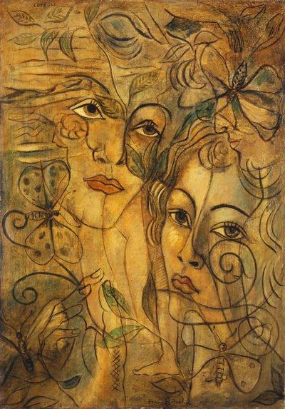 Lotrul-Visage de Olga av Francis Picabia