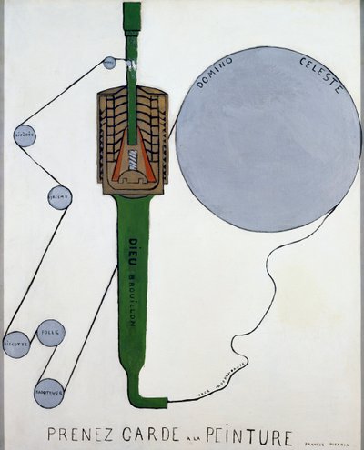 Prenez garde a la peinture (Se upp för målning) av Francis Picabia